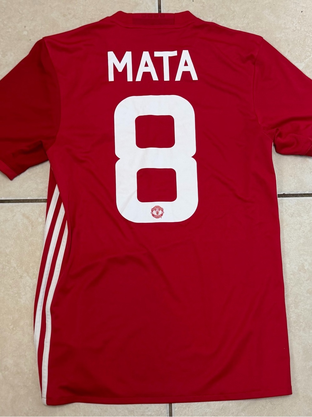 2016-17 Manchester United Juan Mata Adidas Jersey